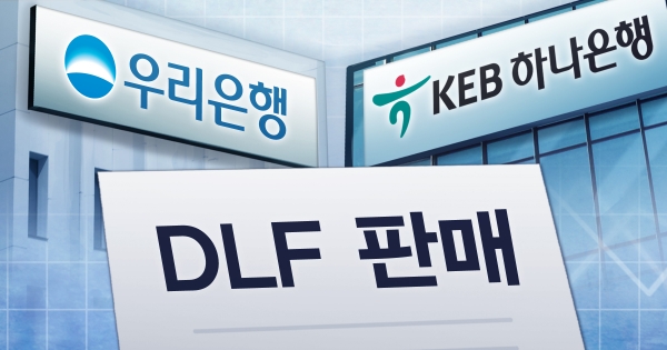 ‘DLF 사태’ KEB하나은행‧우리은행/사진=연합뉴스
