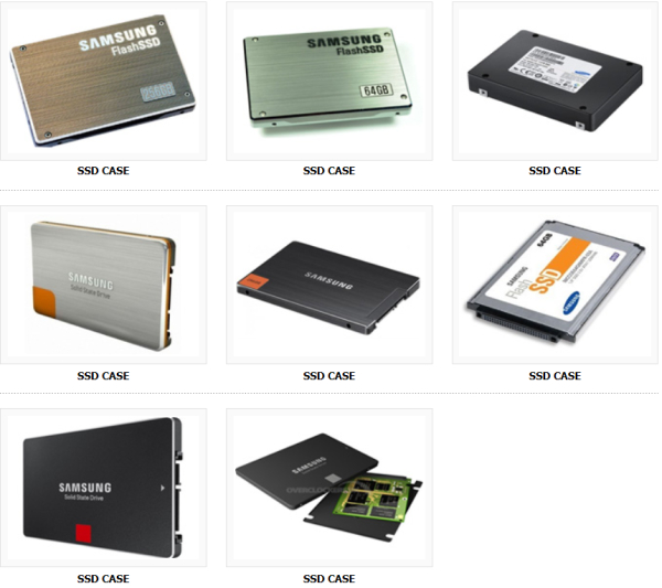 동하정밀이 위탁생산한 삼성전자 SSD 메모리 케이스 (출처=동하정밀 홈페이지).